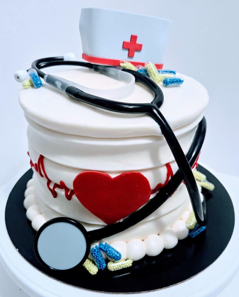 Nurse Graduation Cake